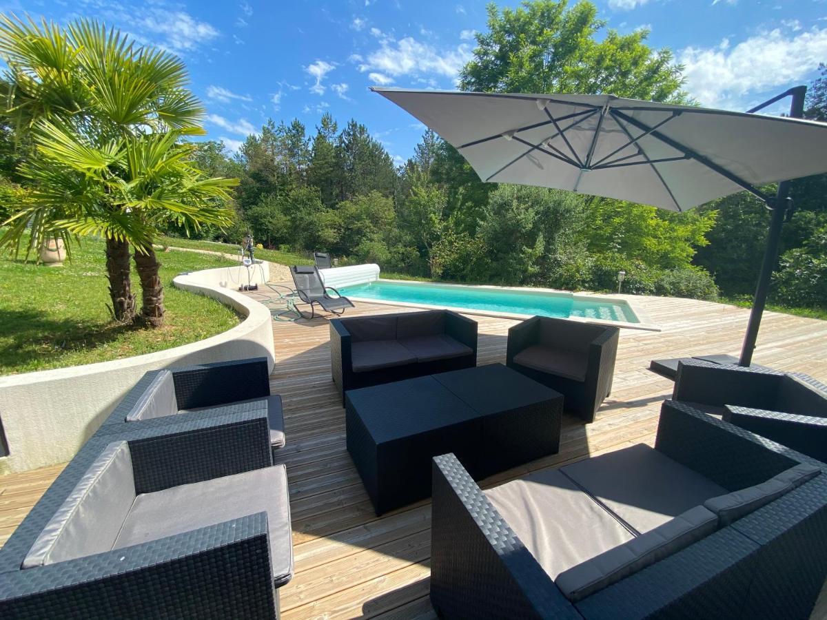 Maison De Vacances Contemporaine, Plein Perigord Pourpre Sainte-Foy-de-Longas Exteriör bild