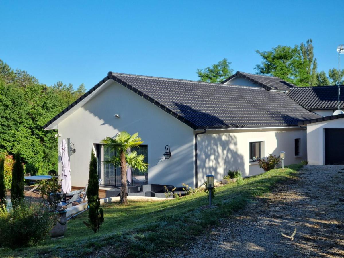 Maison De Vacances Contemporaine, Plein Perigord Pourpre Sainte-Foy-de-Longas Exteriör bild