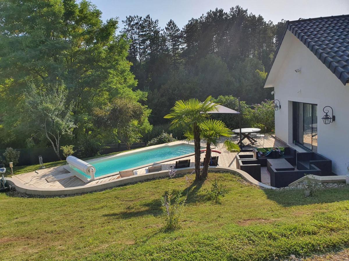 Maison De Vacances Contemporaine, Plein Perigord Pourpre Sainte-Foy-de-Longas Exteriör bild